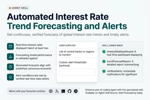Automated Interest Rate Trend Forecasting and Alerts: what the skill does and the runtimes it works with